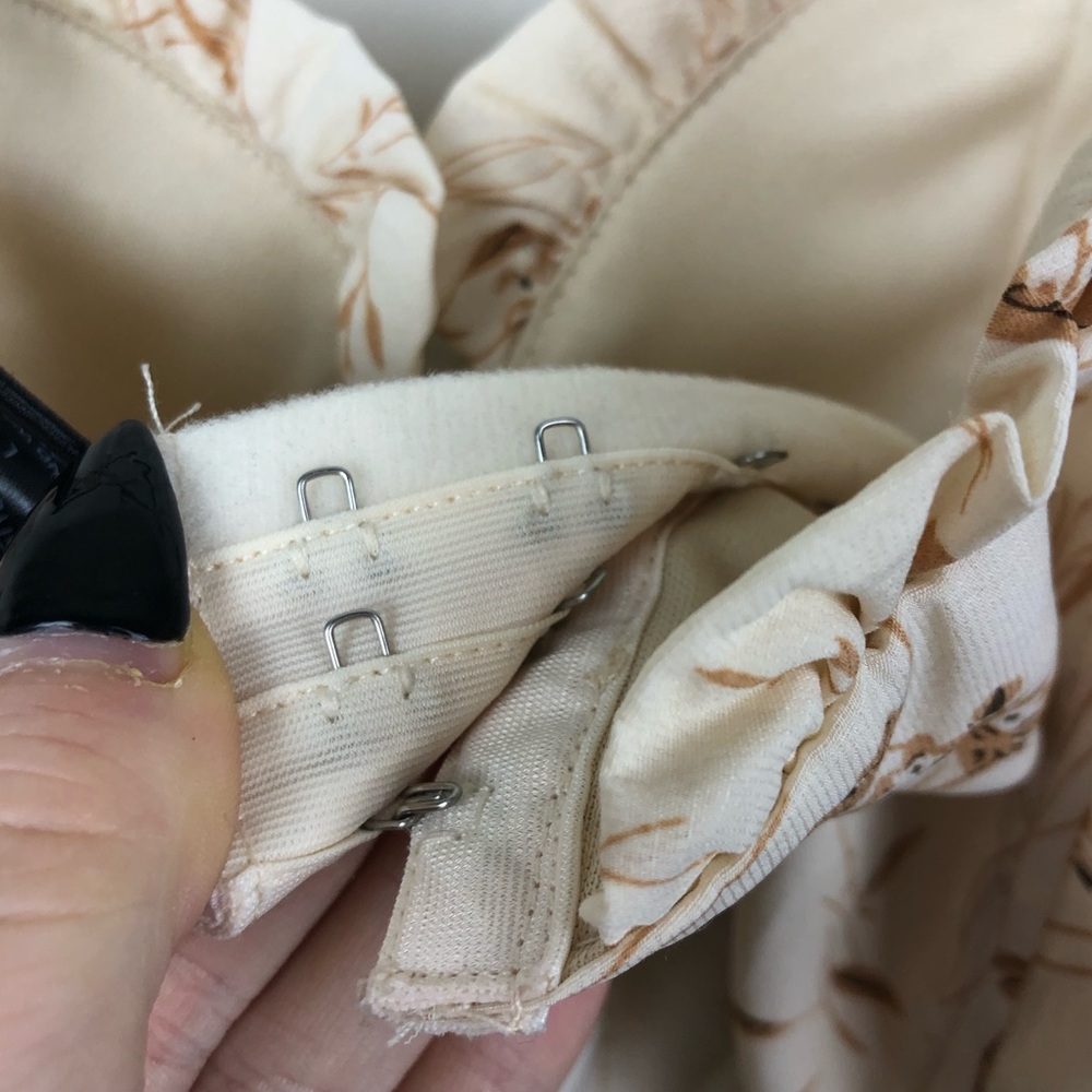 Windsor Cream Floral Corset Top - Picture 7 of 8